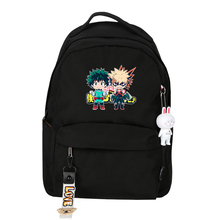 Anime meu herói academia, midoriya izuku bakugou katsuki cosplay escola mochila dos desenhos animados unissex viagem mochila bagpack rugzak 2024 - compre barato