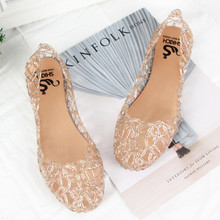 Sandalias planas cómodas para mujer, zapatos de verano de secado rápido, impermeables, con flores de PVC, G1 2024 - compra barato