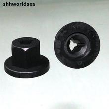 shhworldsea auto plastic fastener Wheel nut cap M6 for ford for GM 90413589 180942 2024 - buy cheap