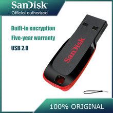 Original SanDisk USB flash drive 32GB  CZ50 DISK USB2.0 64GB 8GB 16GB memory stick USB Pen Drives 128GB usb stick memoria usb 2024 - buy cheap