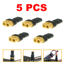 5pcs/set XT30 Male to XT60 Female XT60 Male to XT90 Female RC Drone Connector Adapter Battery Converter Plug for RC Models Drone 2024 - buy cheap