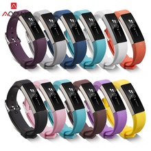 Soft Silicone Adjustable Band for Fitbit Alta HR Band Wristband Strap Bracelet Watch Replacement Accessories High Quality 2024 - купить недорого