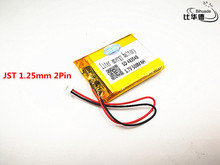 5pcs JST 1.25mm customized Good Qulity 3.7V,500mAH,403040 Polymer lithium ion / Li-ion battery for TOY,POWER BANK,GPS,mp3,mp4 2024 - buy cheap