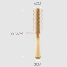 Round Roller Comb Hair Volume Combs Curling Special Hairbrush Pear Flower Buckle Shape Straight Massage Men And Hairdressing 2024 - buy cheap