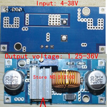 Módulo de fuente de alimentación ajustable, cargador de litio de 4 ~ 38V, 5A, CC, Adjust, 20 unids/lote, alta potencia 96% 5A DC-DC 2024 - compra barato