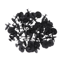 50 Pcs Auto Fastener Soundproof Insulation Fender Clip For Peugeot 307 308 408 206 Citroen C4 2024 - buy cheap