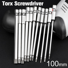 HOEN 11pcs/set 100mm S2 Steel Screw Driver Screwdrivers Kit Magnetic Hand Tools Hex Torx Head Drill Screwdriver Set Bits 2024 - buy cheap