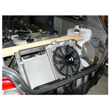 Ventilador eléctrico Universal de 12V para coche, radiador delgado de bajo ruido, Kit de montaje de empuje, reemplazo de motor de tanque de agua Reversible 2024 - compra barato