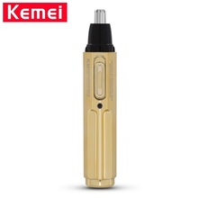 Kemei KM-6616 электрический триммер для бритья носа, безопасный уход за лицом, бритва для бритья, машинка для стрижки носа для мужчин и женщин, триммер для волос в носу 2024 - купить недорого