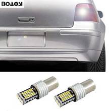 BOAOSI 2x Canbus NO Error backup reverse light lamp 1156 LED 4014 Chip High Power For VW jetta Passat B1 B2 B4 B3 B5 B6 T4 T5 2024 - buy cheap