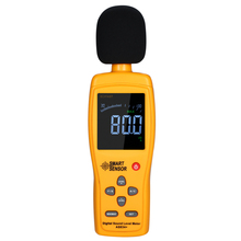 Sensor inteligente as834 + digital medidor de nível de som digital 30-130db volume de ruído instrumento de medição decibel monitoramento tester 2024 - compre barato