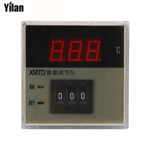 XMTD-2001 2002 220V/380V AC K Type/E Type/PT100 Temperature Controller,0-399C LED Digital Display Control Meter good quality 2024 - buy cheap