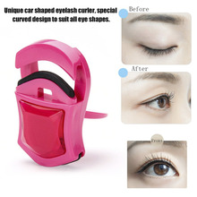 Car Shaped Portable Mini Eyelash Curler Lady Women Nature Curl Lovely Style Curl Eyelash Beauty Tools Cosmetic Hot Sale 2024 - buy cheap
