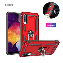 Funda de armadura de succión magnética para coche, protector con anillo para Samsung Galaxy A50, A60, A70, A80, A90, A10, A20, A30, A40 2024 - compra barato