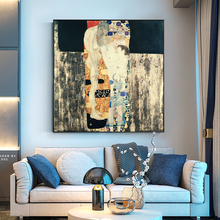 Pinturas artísticas de pared de las tres edades de la mujer, impresiones artísticas en lienzo famosas de Gustav Klimt, reproducciones de carteles para sala de estar, Cuadros 2024 - compra barato