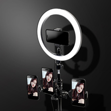 Iluminación de fotografía regulable LED Selfie Ring Light Youtube Video Live maquillaje foto estudio luz con trípode de soporte de teléfono 2024 - compra barato