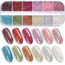 1 Box High Quality  Nail Glitter Pigment  Mirror Sequins Dust powder Nail Art Holographic Chrome Dipping Powders Manicure Tool 2024 - buy cheap