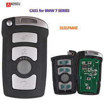 KEYECU умный дистанционный ключ с 4 кнопками 315LPMHz ID7944/ID46 для BMW CAS1 7 серии E38 E39 2002-2008 лет 2024 - купить недорого