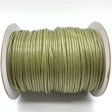 0.5/0.8/1/1.5/2mm Army Green Waxed Cotton Cord Waxed Thread Cord String Strap Necklace Rope For Shamballa Bracelet Making 2024 - buy cheap