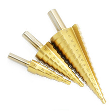 Steel Large Step Cone Titanium Coated Metal Drill Bit Cut Tool Sets Hole Cutter 4-12mm/4-20mm/4-32mm HSS 4241 Sets Drilling 2024 - buy cheap