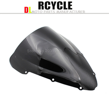 Двойной пузырьковый лобовое стекло, подходит для Honda CBR 600 F4i 2001-2008 2002 03 04 05 06 07, бесплатная доставка 2024 - купить недорого