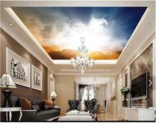 3d photo wallpaper 3d ceiling wall murals wallpaper Dream sky glow condole background wall 3d room wallpaper 2024 - buy cheap