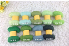 needlework home decor Australia Poke fun handmade materials diy wool strip wool felt green 5 system Free shipping 2024 - buy cheap