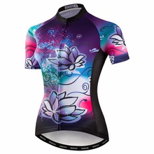 Летняя велосипедная Джерси Weimostar 2020, женская одежда для команды, велосипедная одежда, быстросохнущая Джерси для горного велосипеда 2024 - купить недорого