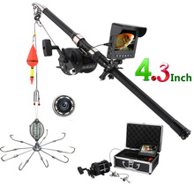 MAOTEWANG 4.3 Inch Color Monitor Underwater Fishing Video Camera Kit 8 Pcs IR LED Lights with Explosion fishing hooks 2024 - buy cheap