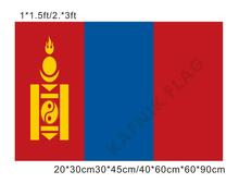 KAFNIK, бесплатная доставка, 20*30 см/30*45 см/40*60 см/60*90 см, маленькие флаги, монгольский национальный флаг для стран, мировое событие, декоративный ФЛА 2024 - купить недорого
