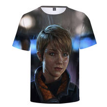 Detroit Become Human T shirt Men/Women Summer Short Sleeve 3D Printed T-shirt Detroit Casual O-Neck Tops and Tee XXS-4XL 2018 2024 - buy cheap