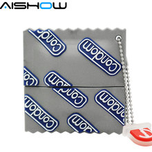HOT new Condoms pen drive cartoon pendrive 1gb 2gb 4GB/8GB/16GB/32GB special usb disk memory stick usb flash drive free shipping 2024 - buy cheap