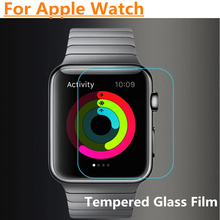 Tempered Glass For Apple Watch Series Full Cover 40mm 44mm 38mm 42mm iwatch Screen Protector High Clear Protective Cover Film 2024 - buy cheap