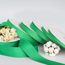Fita de gorgorão, largura 7-38mm, cor verde para decoração de festa de casamento, presente e artesanato costura (5 jardas/lote) 2024 - compre barato