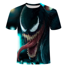 2019 The men Newest venom  t shirt men Short sleeve Venom Marvel  3D Printed T-shirts Men Women Casual Shirt Fitness Tees Tops 2024 - buy cheap