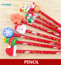 36pcs/lot Christmas Theme Wooden HB Pencils for School Students 2024 - buy cheap