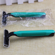 10 Pcs Men Twin Blades Plastic Travel Portable Face Care Manual Hotel Bath With Shaving Cream Safety Handle Disposable Razor 2024 - buy cheap