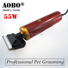 Red&Yellow! Professional Pet Trimmer Dog Shavers Cattle Rabbits Shaver 55W High Power pet Grooming Electric Hair Clipper Machine 2024 - buy cheap