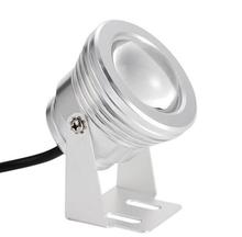 Nuevo 10W LED bajo el agua Luz de inundación al aire libre impermeable IP68 piscina estanque fuente lámpara blanco puro cálido blanco DC12V 2024 - compra barato