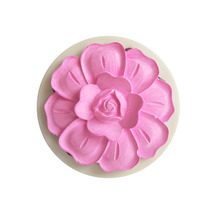 Big Flower Series Mould DIY Fondant Cake Mould Chocolate Fudge Tool Soap Mould J121 2024 - buy cheap