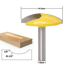 1pc 8mm Shank Small Bowl Router Bit - 1/8" Radius - 1-1/2" Wide For Woodworking Cutting Tool 2024 - buy cheap