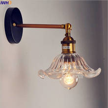 IWHD Glass Style Loft Industrial Wall Light Fixtures Home Lighting Edison Retro Vintage Wall Lamp LED Lampara Pared  Arandela 2024 - buy cheap