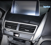 Lapetus-pantalla Multimedia de navegación GPS, marco de decoración, cubierta embellecedora ABS, apta para Mitsubishi Eclipse Cross 2018 - 2021 2024 - compra barato