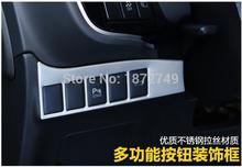 Sensor de aparcamiento para coches Marco de botón decoración de embellecedor de Mitsubishi Outlander 2013, 2014, 2015, 2016 estilo 2024 - compra barato