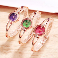 Relógio de pulso de ouro rosa feminino, relógio de marca de luxo casual simples para mulheres, de quartzo na moda 2024 - compre barato