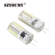 SZYOUMY G4 48 LED 12V DC 3014 свет высокое качество LED G4 лампа люстра лампы заменить галогенные светодиодные лампы 2024 - купить недорого