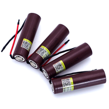 4 unids/lot Liitokala  new HG2 18650 3000mAh battery 18650 HG2 3.6V download 20A, dedicated + silica gel DIY Cable 2024 - buy cheap