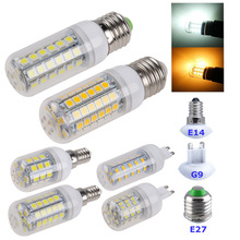 10x3 W 4 W 6 W 7 W G9 E14 E27 5050 SMD Lâmpada LED Spot Lâmpada Quente Luz fria de Milho Branco 2024 - compre barato