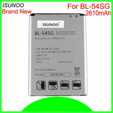ISUNOO-Batería de polímero de litio de 2610mAh, BL-54SH/BL-54SG para LG Optimus LTE III 3 F7 F260 F260S F260K F260L L90, lote de 5 unidades 2024 - compra barato