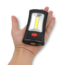 Горячие Продажи 2-Mode COB СВЕТОДИОДНЫЙ Фонарик Магнитный Рабочего Складной Крюк Свет Лампы Факел Linternas Lanterna Лампы ИСПОЛЬЗОВАТЬ 3x AAA Батареи 2024 - купить недорого
